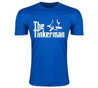 Leicester City FC Women's Womens Leicester Claudio Ranieri The Tinkerman T-Shirt in Blue | Size: Medium Leicester City FC Blue M