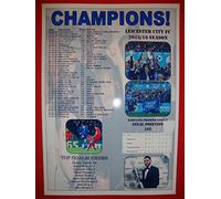 Leicester City Premier League champions 2016 - souvenir print