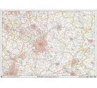 Leicester - LE - Postcode Wall Map - Paper