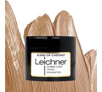 Leichner Camera Clear Tinted Foundation in CHESTNUT | Full Coverage Hydrating Foundation for a Smooth, Natural-Looking Finish | Buildable & Long-Lasting Makeup | 30ml