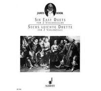 Leichte Duette(6) James Hook Book [Softcover] 2 Cellos Schott Music