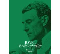 Leichte Klavierstucke & Tanze Maurice Ravel Piano Book [Softcover