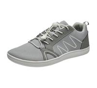 Leichtrit Mens Walking Shoes,Unisex Fitness Shoes,Women's Sports Shoe,Non Slip and Durability,Adhesion Friction,Suitable for Gym Workouts,Road Running,Walking,Hiking Gray