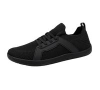 Leichtrit Mens Walking Shoes,Women's Sports Shoes,Unisex Fitness Shoe,Non Slip and Durability,Wide Range of Uses,Suitable for Gym,Treadmill,Beach Volleyball,Yoga,Travel Black