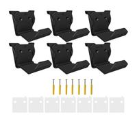 LEIDJGUN 6Pcs Game Controller Stand Holder Adhesive Screw Mount Holder for Controller Headphone Hanger Hook