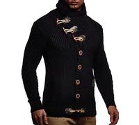 Leif Nelson Men Cardigan Jacket Shawl Collar LN-4195