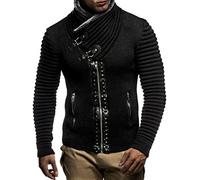 Leif Nelson Men Cardigan Jacket Shawl Collar LN-5165