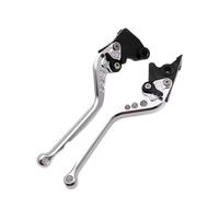LEIFEIS for Ducati 900 for Monster S4R 2003-2008 for S2R 1000 2006-2008 S4 MS4 MS4R Long/Short Brake Clutch Levers Brake Handle Lever(Long Silver)