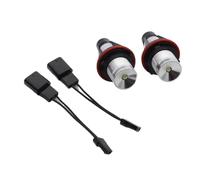 LEIFEIS Headlights Assembly For E39 E53 E60 E61 E63 E64 E65 E66 E87 525 Angel Eyes For Car LED Headlight 1 Set 2 * 10W 20W Marker White