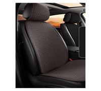 LEIFEIS Seat Covers Car Seat Cover Full Set Front Rear Cushion Breathable Universal Pad Auto Protector Mat Accessory Car Seat Cover(Brown Front 1Set)