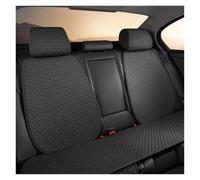 LEIFEIS Seat Covers Car Seat Cover Full Set Front Rear Cushion Breathable Universal Pad Auto Protector Mat Accessory Car Seat Cover(Black Rear Set)