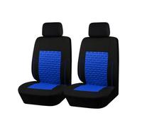 LEIFEIS Seat Covers Car Seat Covers For Car 3 Zipper For Rear Seat Backrest Car Seat Cover(Black Blue 2 seat)