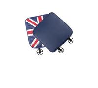 LEIFEIS Seat Covers For Mini For Cooper F56 F60 F55 R56 R60 J01 J05 U25 F65 F66 Car Ice Silk Cushion Seat Cushion Covers Pad Car Seat Cover(Red and blue rice)