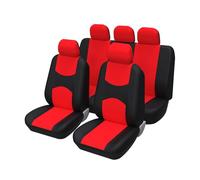 LEIFEIS Seat Covers For VECTOR M12 Car Seat Cover Detachable HeadrestsPolyestor Universal Seat Covers Car Seat Cover(Red full set)