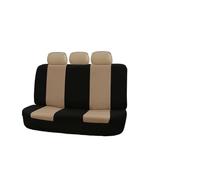 LEIFEIS Seat Covers Rear Bench Car Seat Covers Composite Fabric Split Bench Back Seat Protector,Universal Szie Car Seat Cover(Beige)