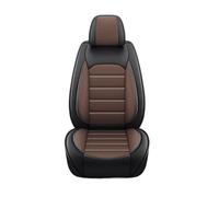 LEIFEIS Seat Covers Single Set Car Seat Covers Front Split Bench Protector Four Season Universal Fit Most SUV Accessories Car Seat Cover(Black Coffee)