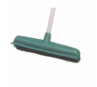 Leifheit Indoor/Outdoor Rubber Bristle Broom