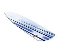 Leifheit Air Active Medium Padded Ironing Board Cover, Replacement Ironing Board Covers 118 x 38 cm - Blue Flow, Air Active Replacement Cover