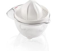 Leifheit Citrus Juicer ComfortLine, Juice Squeezer, Juicer, Citrus Press, Makes Healthy Juice, White/Transparent, 0.6L