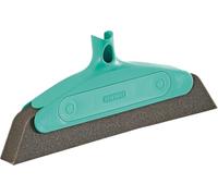 Leifheit Classic Foam Broom for Click System Handles, width 34 cm, Useful for Allergy Suffers as Dust is not Whirled Up, No Dust Cloud