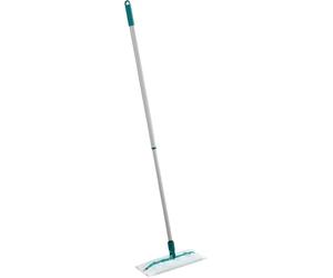 Leifheit Clean and Away Dusting Mop for easy Smooth Floor dusting, Agile 360° Steerable Mop Head, Comes with 5 Dust Cloths and Telescopic Handle 80-132cm