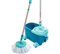 Leifheit Disc Floor Mop Set Home Twist Rotating Head Cleaner Spin Bucket Set