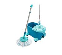 Leifheit Disc Floor Mop Set Home Twist Rotating Head Cleaner Spin Bucket Set
