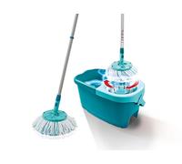 Leifheit Disc Floor Mop Set Home Twist Rotating Head Cleaner Spin Bucket Set