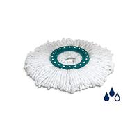 Leifheit Clean Twist Disc Mop Replacement Head, Microfibre