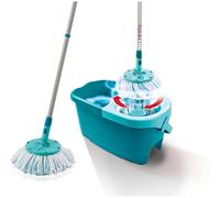 Leifheit Disc Floor Mop Set Home Twist Rotating Head Cleaner Spin Bucket Set