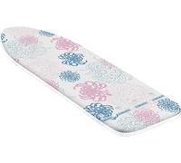 Leifheit Cotton Comfort S/M Ironing Board Cover, 112x34cm, for steam irons, Iron Board Cover with thick cotton padding and elasticated waistband