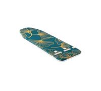 Leifheit Cotton Comfort Universal Ironing Board Cover, cover for ironing boards up to max. 140 x 45 cm, molton padding, clip for re-tensioning, also suitable for steam stations
