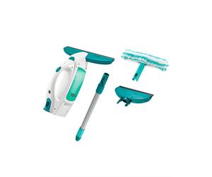 Leifheit Dry & Clean Window Vacuum Cleaner Set with 43cm Handle and Washers, Win
