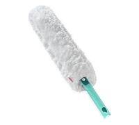 Leifheit SUPERDUSTER XL, sustainable duster with microfibre fabric, washable and extendable thanks to the Leifheit Click System, wash don't trash