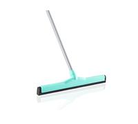 Leifheit Floor Squeegee Wiper with Telescope Handle, useful for Wet rooms, Patios, Conservatory and Veranda Roofs, Swimming pool surrounds, XL wiping width 45 cm