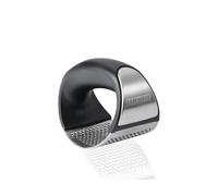 Leifheit Knobi King® Garlic Press, Ginger Crusher, Stainless Steel Garlic Presser, Easy and Quick to Use Roll Action, Easy to clean Garlic Tool