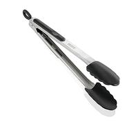 Leifheit Proline Kitchen and Barbecue Grill Tongs, Stainless Steel, Tongs 31 cm, BBQ Tongs, BPA Free Tongs, Dishwasher Safe Tongs, Kitchen Tongs Silicone