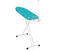 Leifheit Ironing Board Air Board M Solid for fast Ironing, Iron without Creases, extra light Ironing Board for Steam Iron for Smooth Laundry, 120 x 38 x 76-100 cm