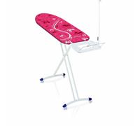 Leifheit Air Board Express L Solid Maxx Deluxe Ironing Board, Extra Large Ironing Board for Steam Generator Irons, Extra Light Ironing Boards and Cover, Surface Size 130 x 45 cm