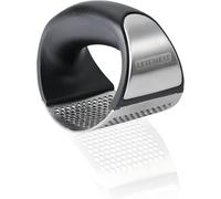 Leifheit Knobi King® Garlic Press, Ginger Crusher, Stainless Steel Garlic Presser, Easy and Quick to Use Roll Action, Easy to clean Garlic Tool