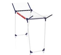 Leifheit Pegasus Slim Laundry Airer Foldable Clothes Dryer Blue White