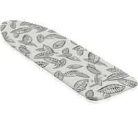 Leifheit Perfect Steam S/M Ironing Board Cover, max. 125x40cm, for steam stations, ideal heat distribution through perforation, Iron Board Cover with elasticated waistband