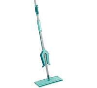 Leifheit Floor Wiper Mop Picobello M Mirco Duo, Rectangular Floor Mop with Telescopic HandleEasy to Squeeze, Easy to Steer, 33 cm wide Cleaning Head, Micro Fibre Cleaning