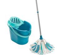 Leifheit Power 3 in 1 Mop & Bucket Set 12L Wringer Floor Cleaner