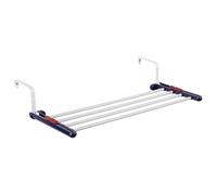 Leifheit Quartett 20 Radiator Clothes Dryer Rack 55x25cm Blue White