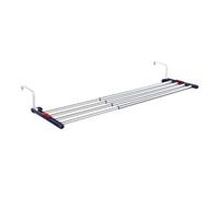 Leifheit Quartett 42 Extendable Radiator Airer, Over Door Drying Rack for Indoor and Outdoor Use, Clothes Airer for Radiators and Balconies, 62 x 25 cm Leifheit Airer