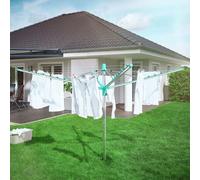 Leifheit Rotary Clothesline Outdoor Retractable Airer Washing Clothes Line