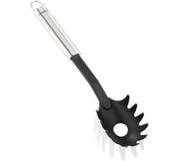 Leifheit Spaghetti Spoon, Spaghetti Spoon Black, Non-Stick Spaghetti Spoon, Spaghetti Server, Spaghetti Cutlery, Sterling Spaghetti Spoon; Stainless Steel and Black