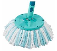 Leifheit Spare Cover " Twist Disc Mop " Change Attachment Mop Rag round White