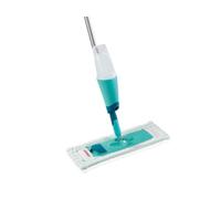 Leifheit Spray Mop Easy Spray XL, 42 cm Floor Cleaner with Tank | Refillable 650 ml cartridge, fine mist nozzle, 360° joint, washable Micro Duo pad, suitable for parquet and laminate